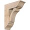 Ekena Millwork Legacy Traditional Smooth Bracket w/ Offset Brace, Douglas Fir, 7 1/2"W x 20"D x 24"H BKT0806X20X24LEC01SDF - alternate 1